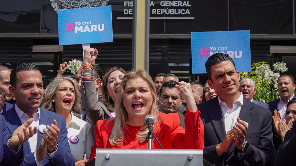 MARU CAMPOS ACUSA INTENTO DE FABRICARLE UN CASO TRAS CITA DE LA FGR