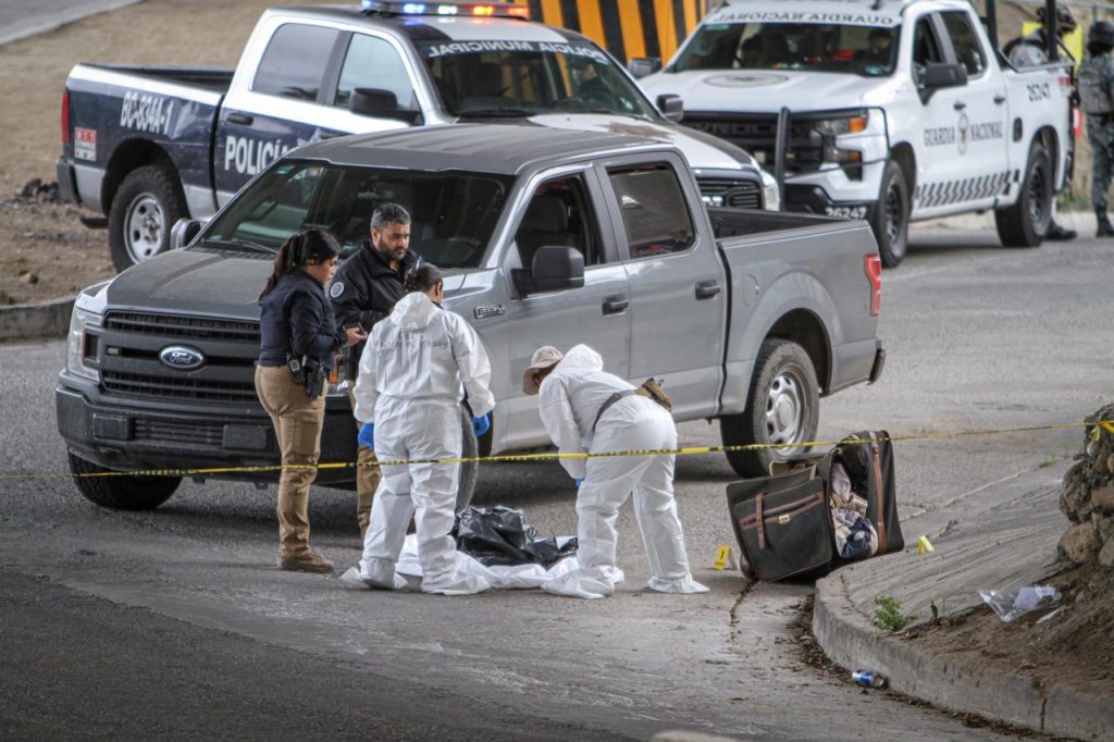 LOCALIZAN CUERPO DENTRO DE UNA MALETA EN LA COLONIA ALEMÁN