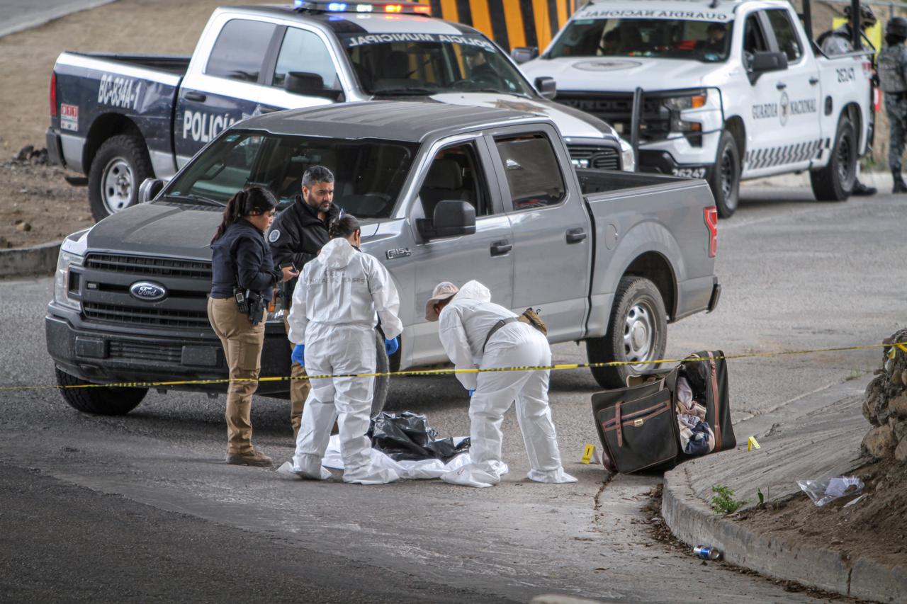 LOCALIZAN CUERPO DENTRO DE UNA MALETA EN LA COLONIA ALEMÁN