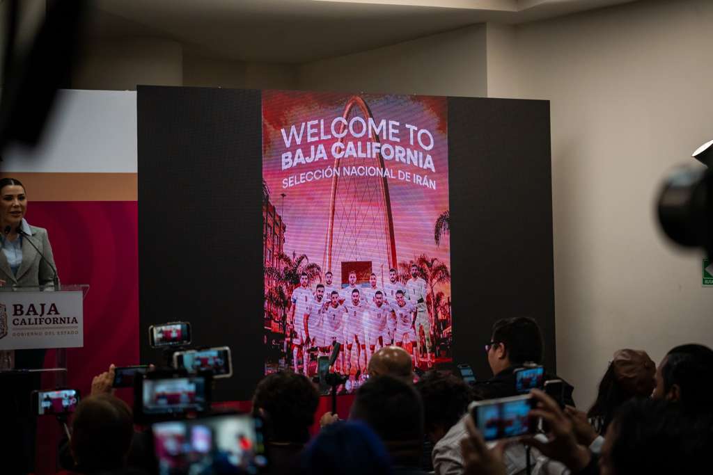 SELECCIÓN DE IRÁN UTILIZARÁ TIJUANA COMO BASE.