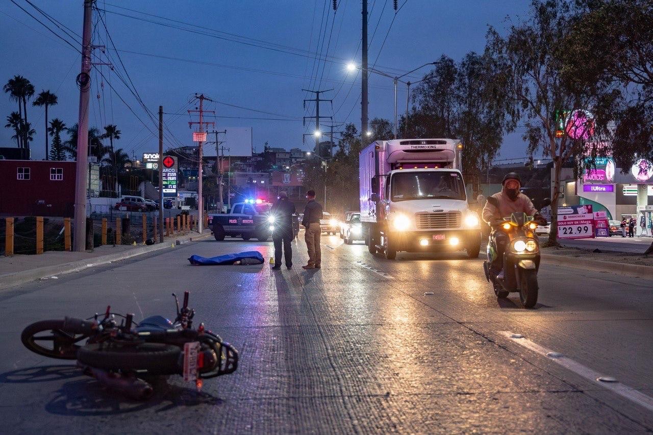 MUERE JOVEN MOTOCICLISTA TRAS ACCIDENTE EN EL LIBRAMIENTO ROSAS MAGALLÓN