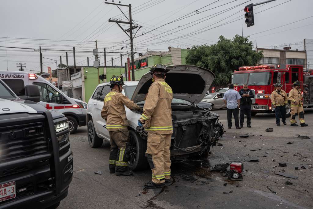 CARAMBOLA DE VEHÍCULOS EN ZONA CENTRO.