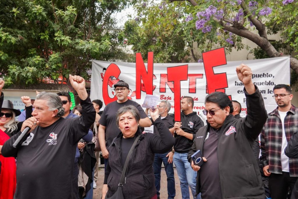 CNTE ANALIZA POSIBLES PROTESTAS DURANTE EL MUNDIAL.