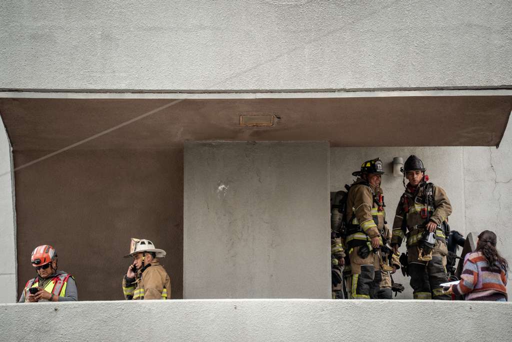 INCENDIO SE ORIGINÓ EN ÁREA DE MANTENIMIENTO.