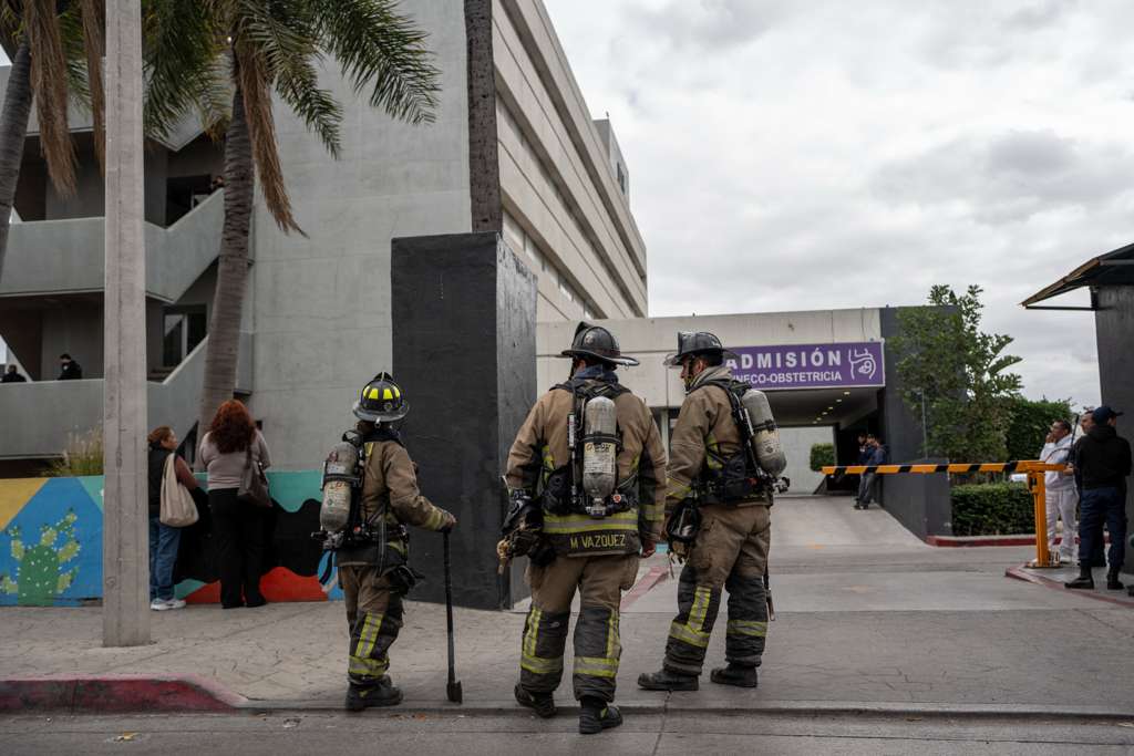CONTROLAN CONATO DE INCENDIO EN LA CLÍNICA 7 DEL IMSS