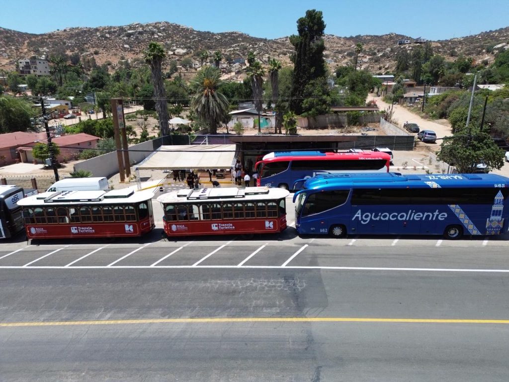 INAUGURAN NUEVA CENTRAL DE AUTOBUSES EN VALLE DE GUADALUPE.