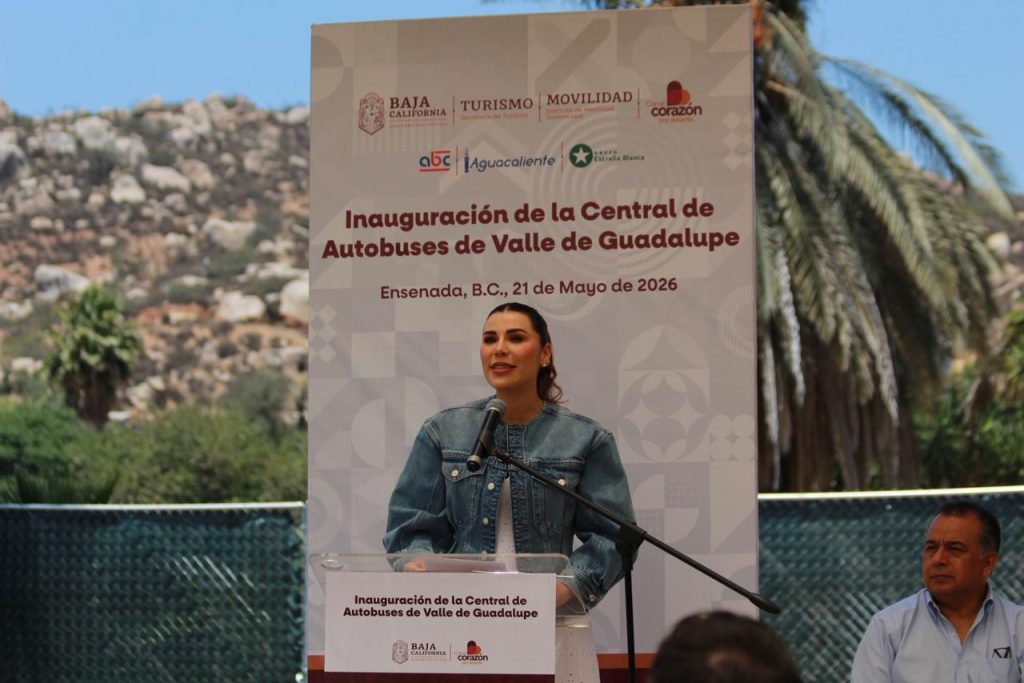 INAUGURAN NUEVA CENTRAL DE AUTOBUSES EN VALLE DE GUADALUPE.