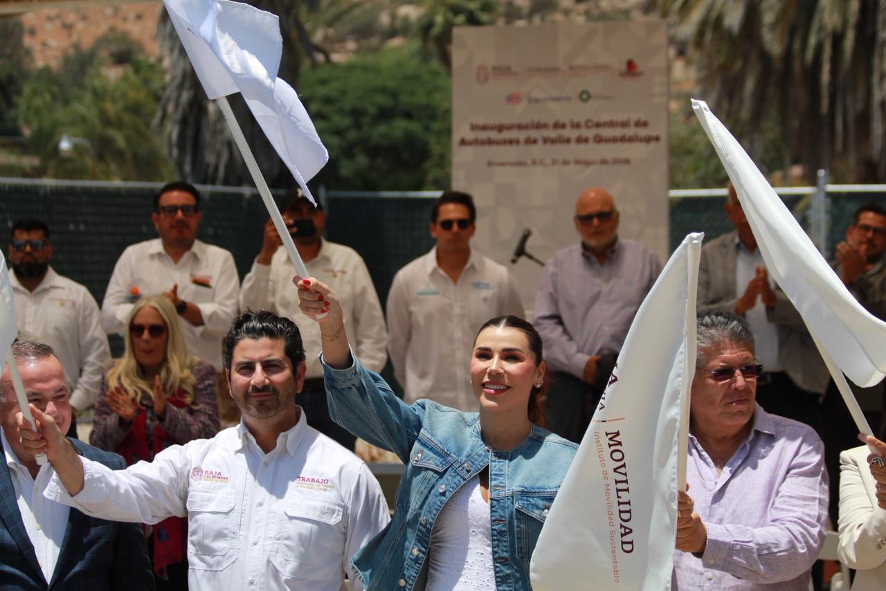 INAUGURAN NUEVA CENTRAL DE AUTOBUSES EN VALLE DE GUADALUPE