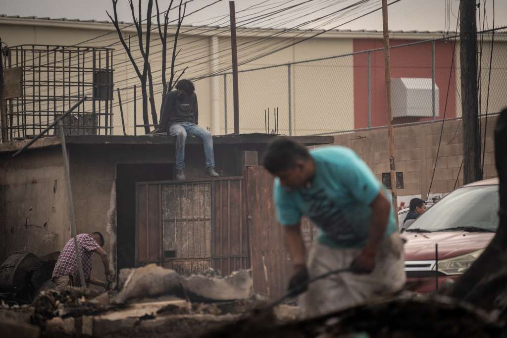 Afectados relatan pérdidas totales.
