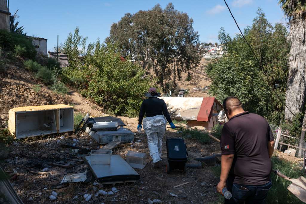 LOCALIZAN CUERPO EN FOSA CLANDESTINA EN LA COLONIA LÁZARO CÁRDENAS