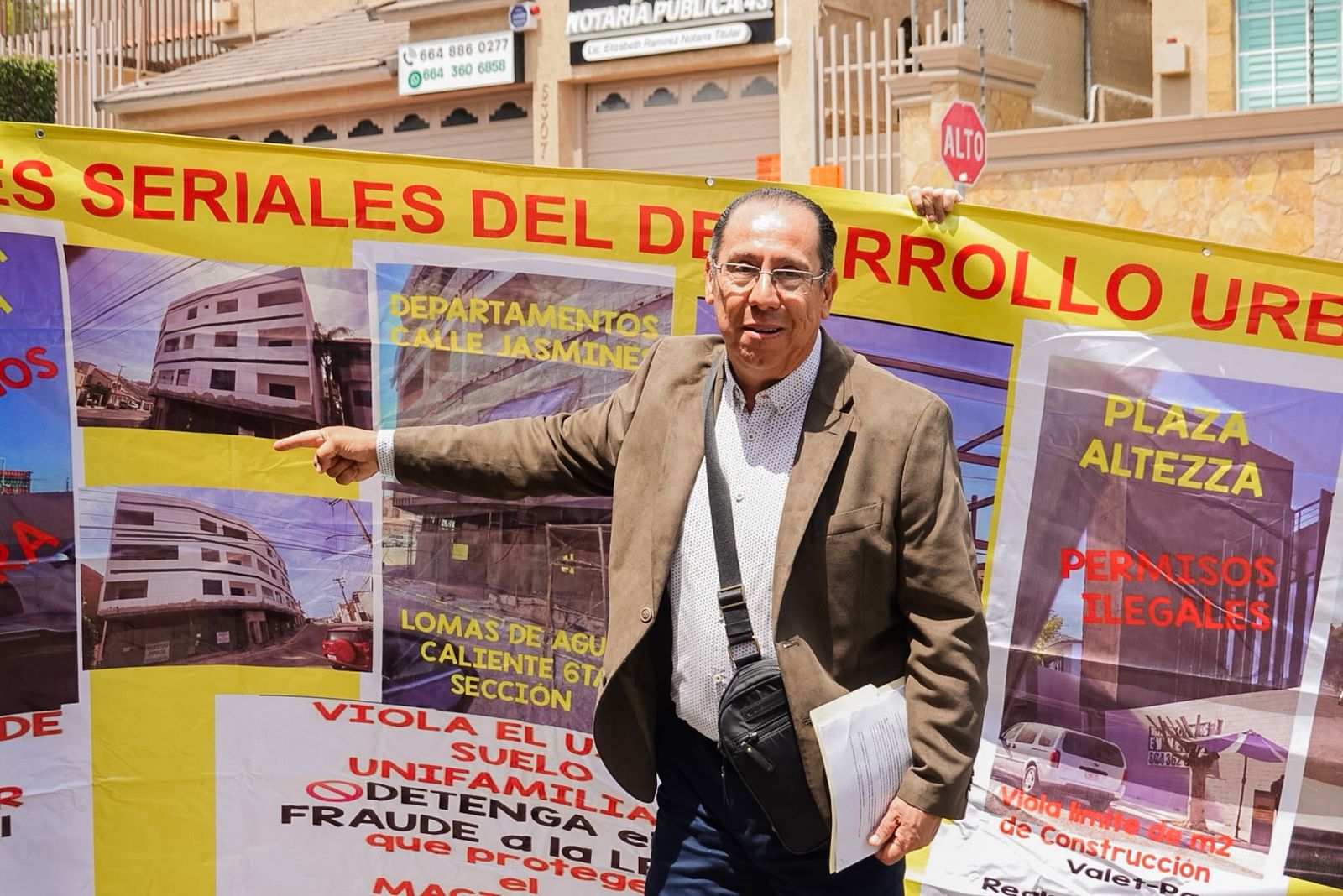 VECINOS DENUNCIAN IRREGULARIDADES EN DESARROLLO HABITACIONAL Y NOTARÍA