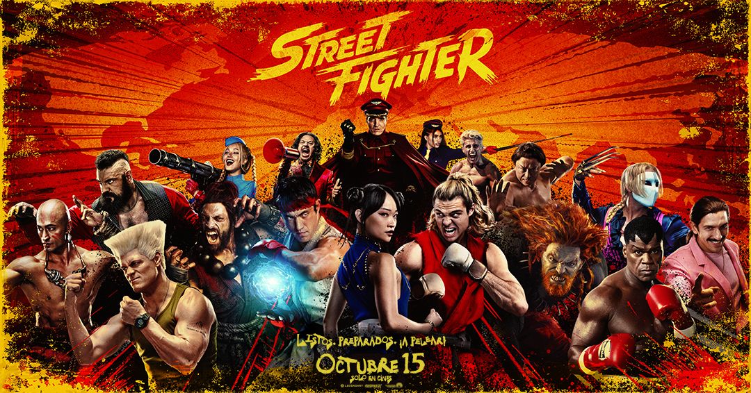 STREET FIGHTER LLEGARÁ A LOS CINES EL 15 DE OCTUBRE