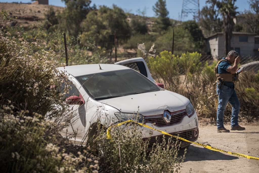 AGENTE ESTATAL ES ASESINADO A BALAZOS EN TECATE.