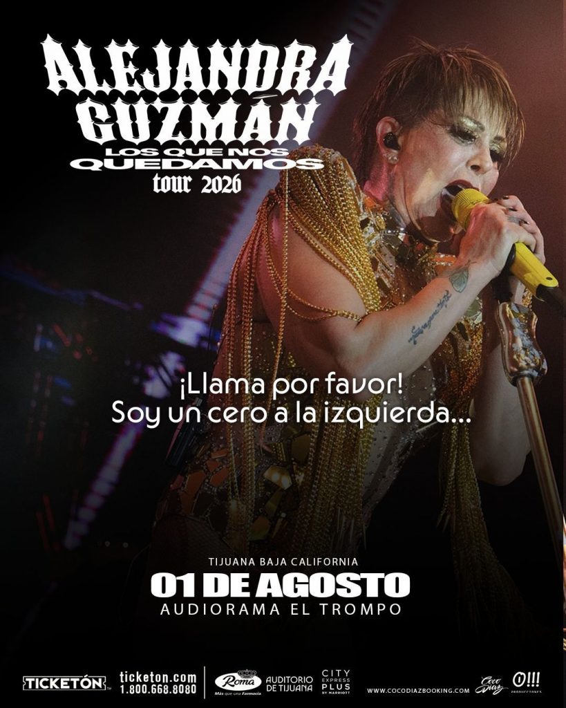 ALEJANDRA GUZMÁN EN EL AUDIORAMA DE EL TROMPO.