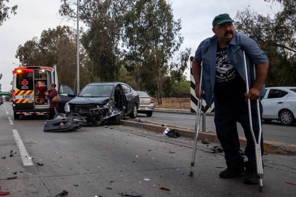 TRES VEHÍCULOS SE VIERON INVOLUCRADOS.