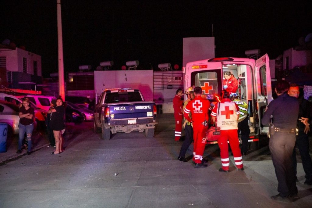 MENOR FUE TRASLADADO A UN HOSPITAL.