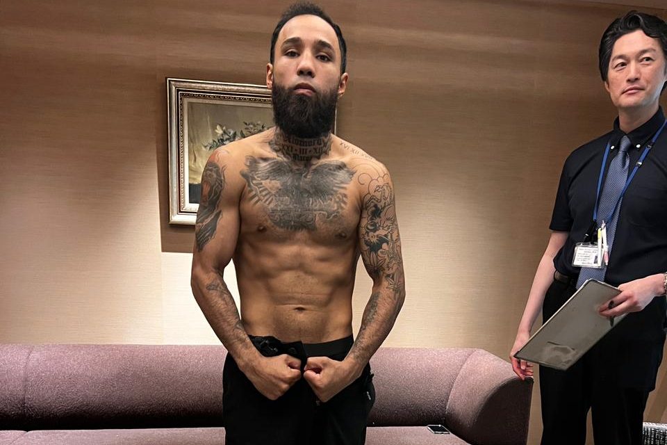 LUIS NERY SUPERA SEGUNDO CONTROL DE PESO Y QUEDA LISTO PARA SU COMBATE EN JAPÓN.