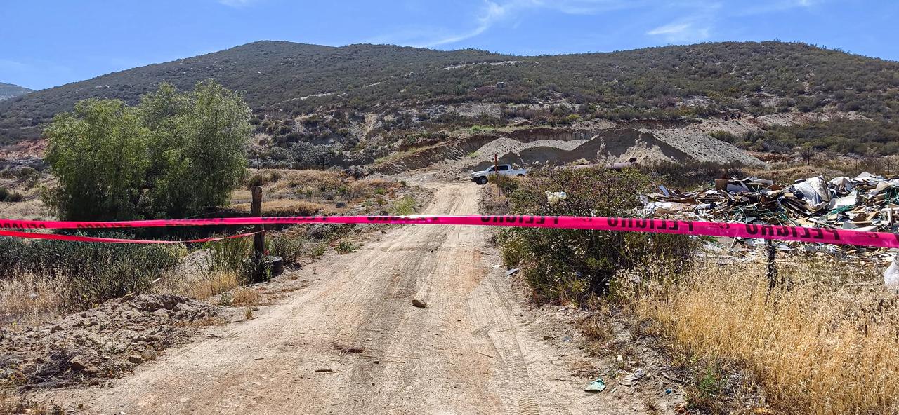 HALLAZGO DE MENOR SIN VIDA DENTRO DE UNA MALETA EN TECATE