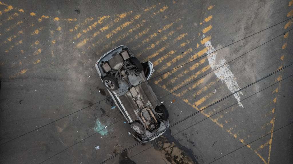 VOLCADURA OCURRIÓ EN ZONA DE RETORNO
