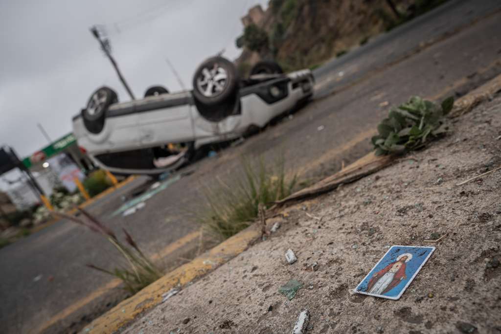 VOLCADURA OCURRIÓ EN ZONA DE RETORNO