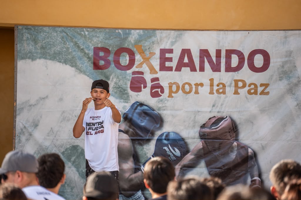 ROSARITO REÚNE A FAMILIAS Y DEPORTISTAS EN LA JORNADA “BOXEANDO POR LA PAZ”