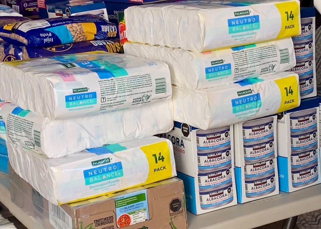 DONATIVOS SON APOYO IMPORTANTE PARA EL ALBERGUE.