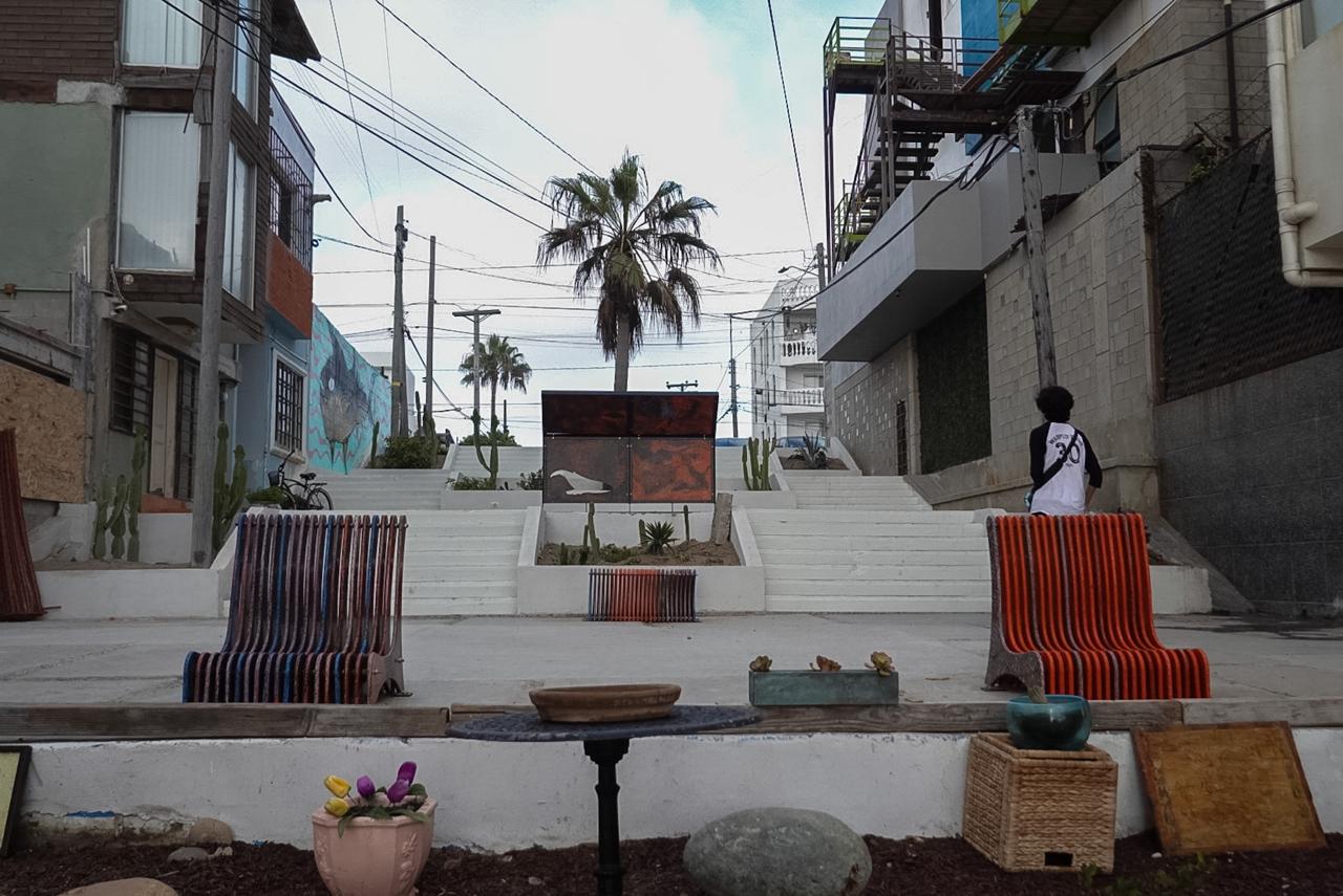 ANDADOR 12 DE PLAYAS DE TIJUANA RECIBE INTERVENCIÓN ARTÍSTICA