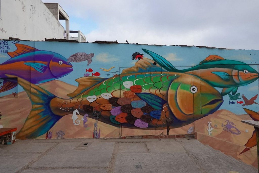 ANDADOR 12 DE PLAYAS DE TIJUANA RECIBE INTERVENCIÓN ARTÍSTICA.