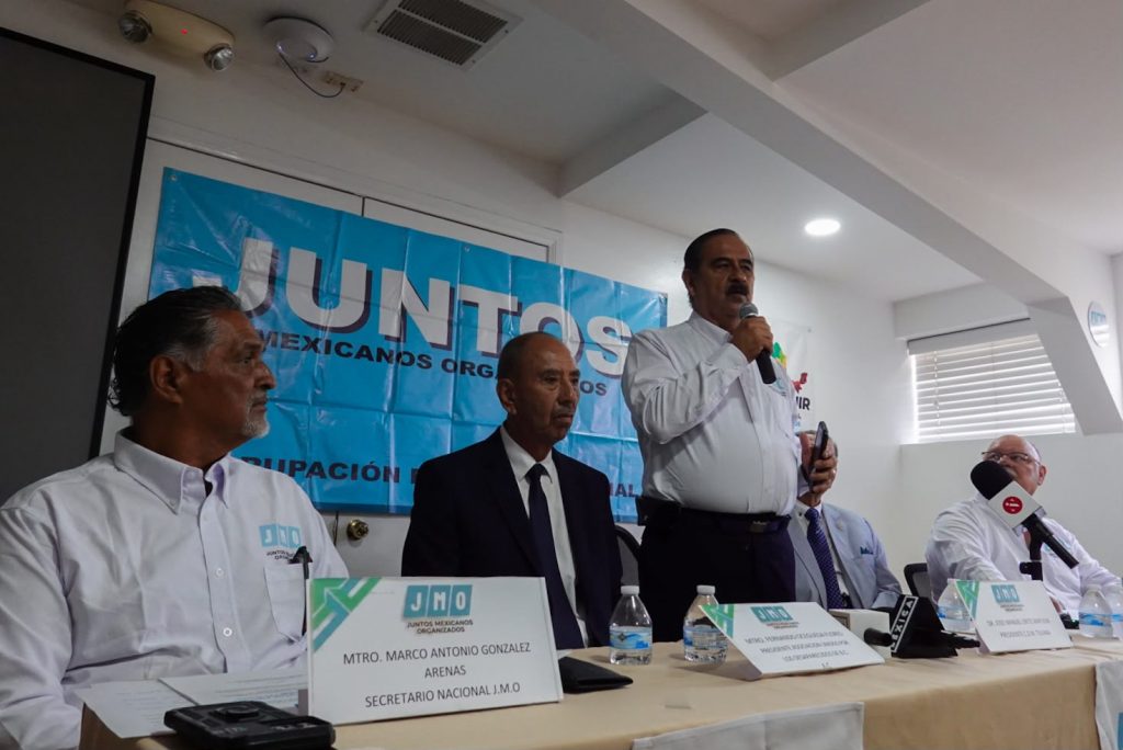 JUNTOS MEXICANOS ORGANIZADOS IMPULSARÁ CANDIDATURAS INDEPENDIENTES.
