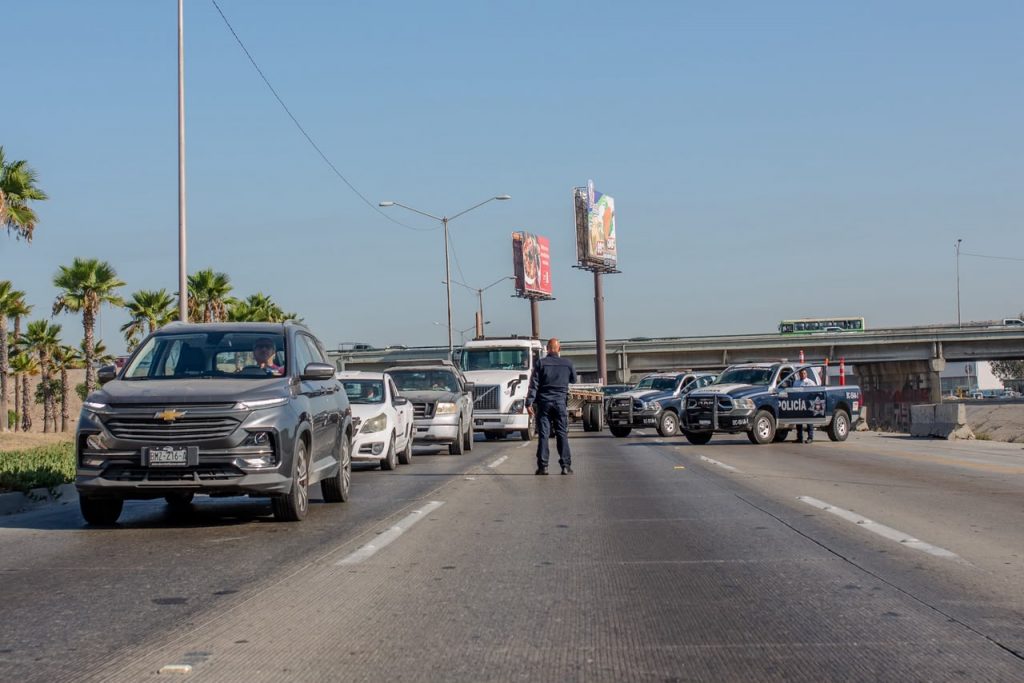 CHOQUE PROVOCÓ CONGESTIONAMIENTO.