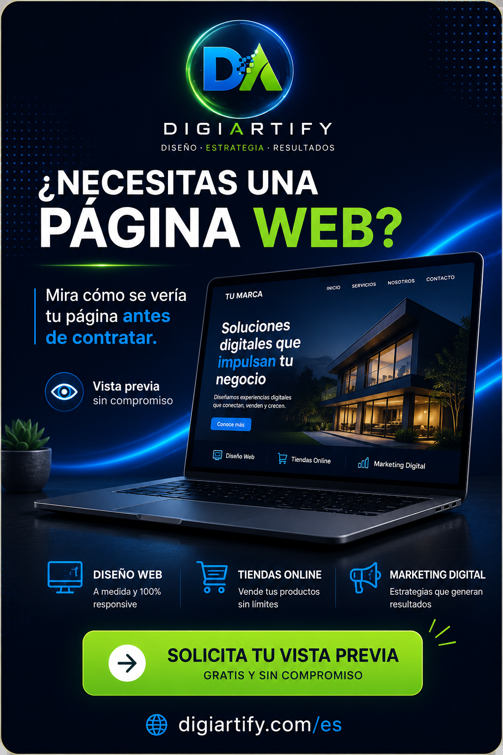 DigiArtify — Diseño Web, Tiendas Online y Marketing Digital