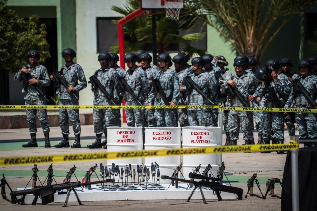 DESTRUCCIÓN DE MÁS DE MIL ARMAS COMO INICIATIVA PARA REDUCIR LA DELINCUENCIA