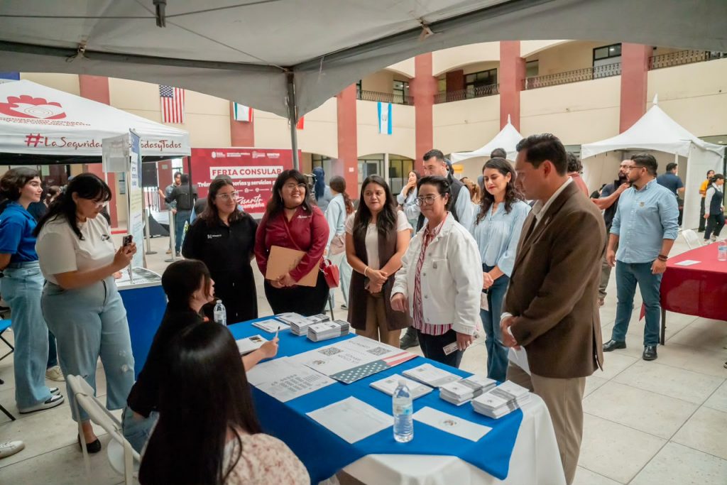"ROSARITO TE ACOMPAÑA" FERIA PARA ACERCAR SERVICIOS GRATUITOS A PERSONAS EXTRANJERAS.