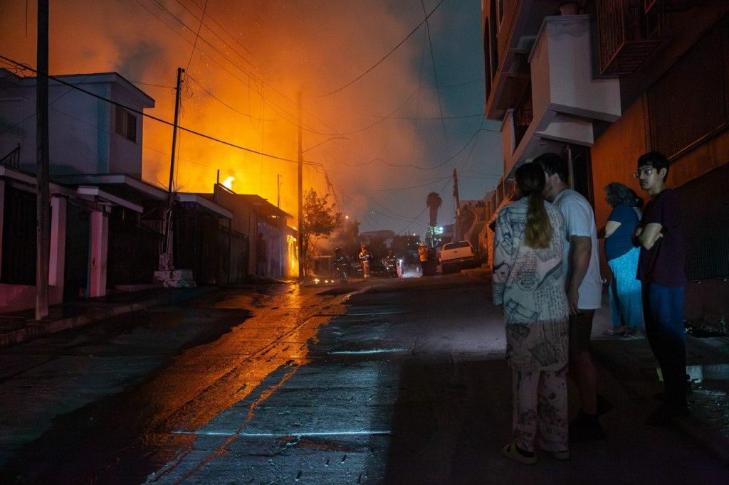 INCENDIO CON SALDO BLANCO.