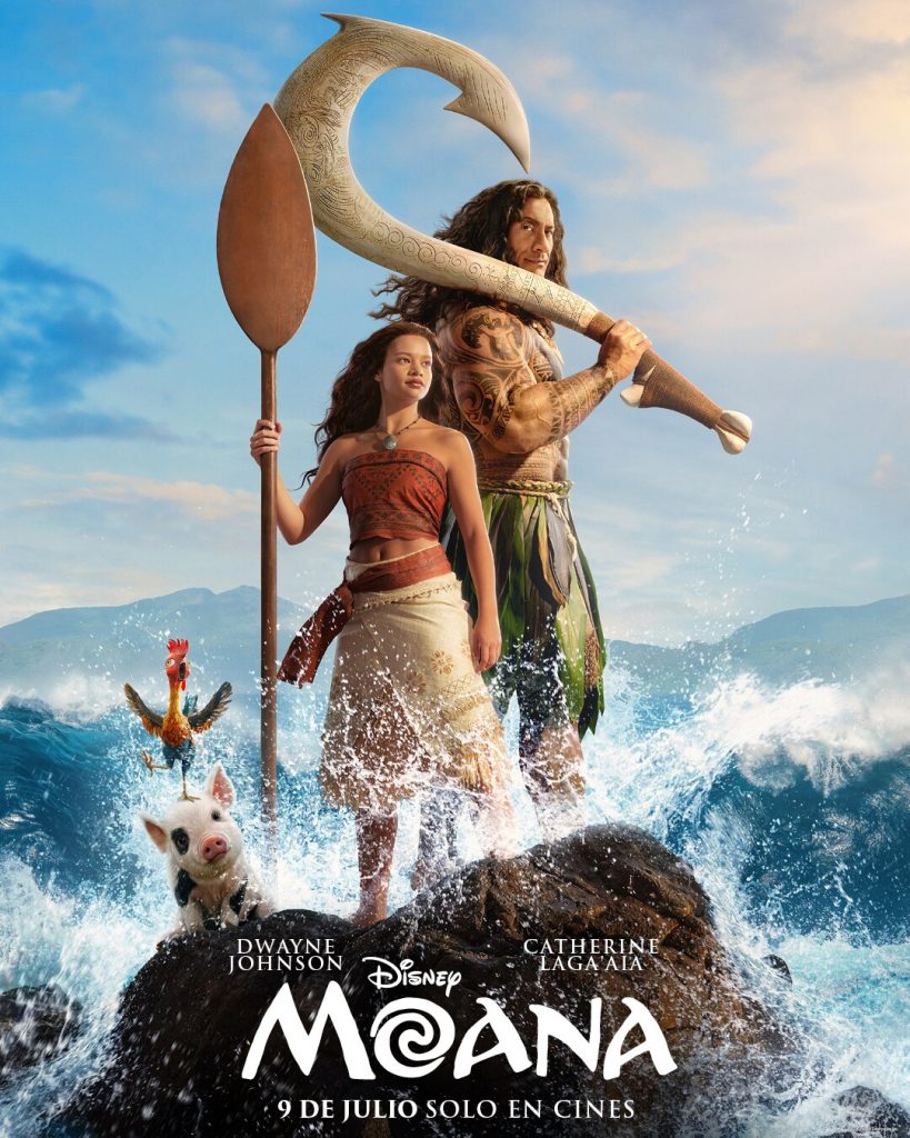 MOANA REÚNE A FIGURAS DE LA VERSIÓN ORIGINAL.