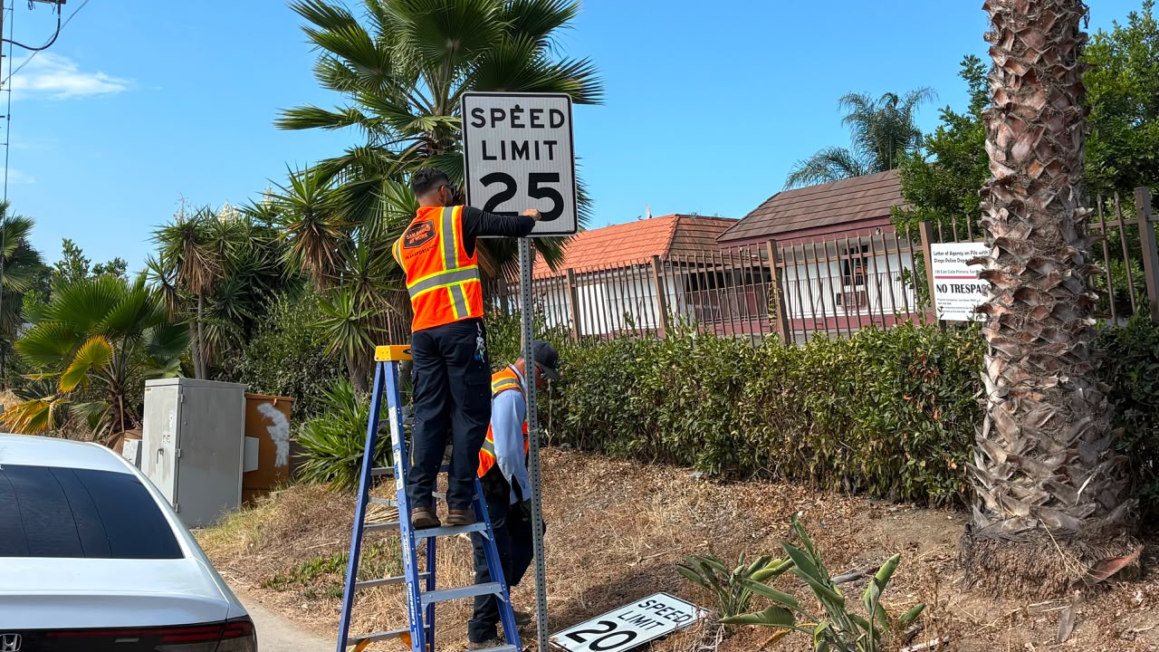 SAN DIEGO INICIA SU PRIMER PLAN DE MANEJO DE VELOCIDAD CON REDUCCIÓN DE LÍMITES