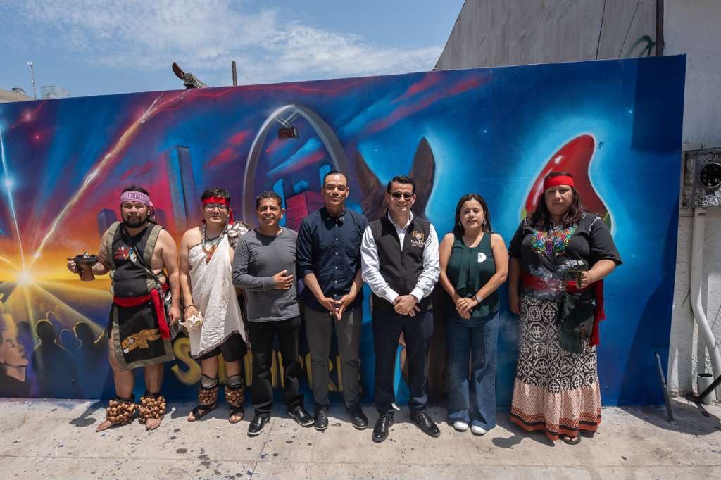 Presentación del mural “Tijuana: Ayer, Hoy y Siempre”.