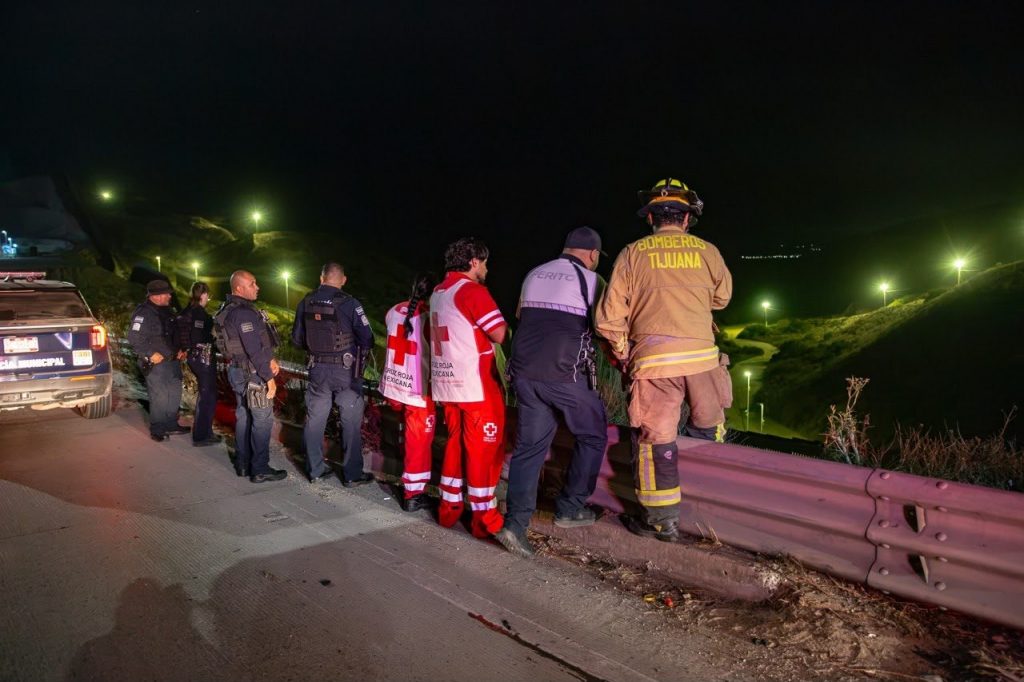 Calle por donde salió hacia el barranco el hombre fallecido.