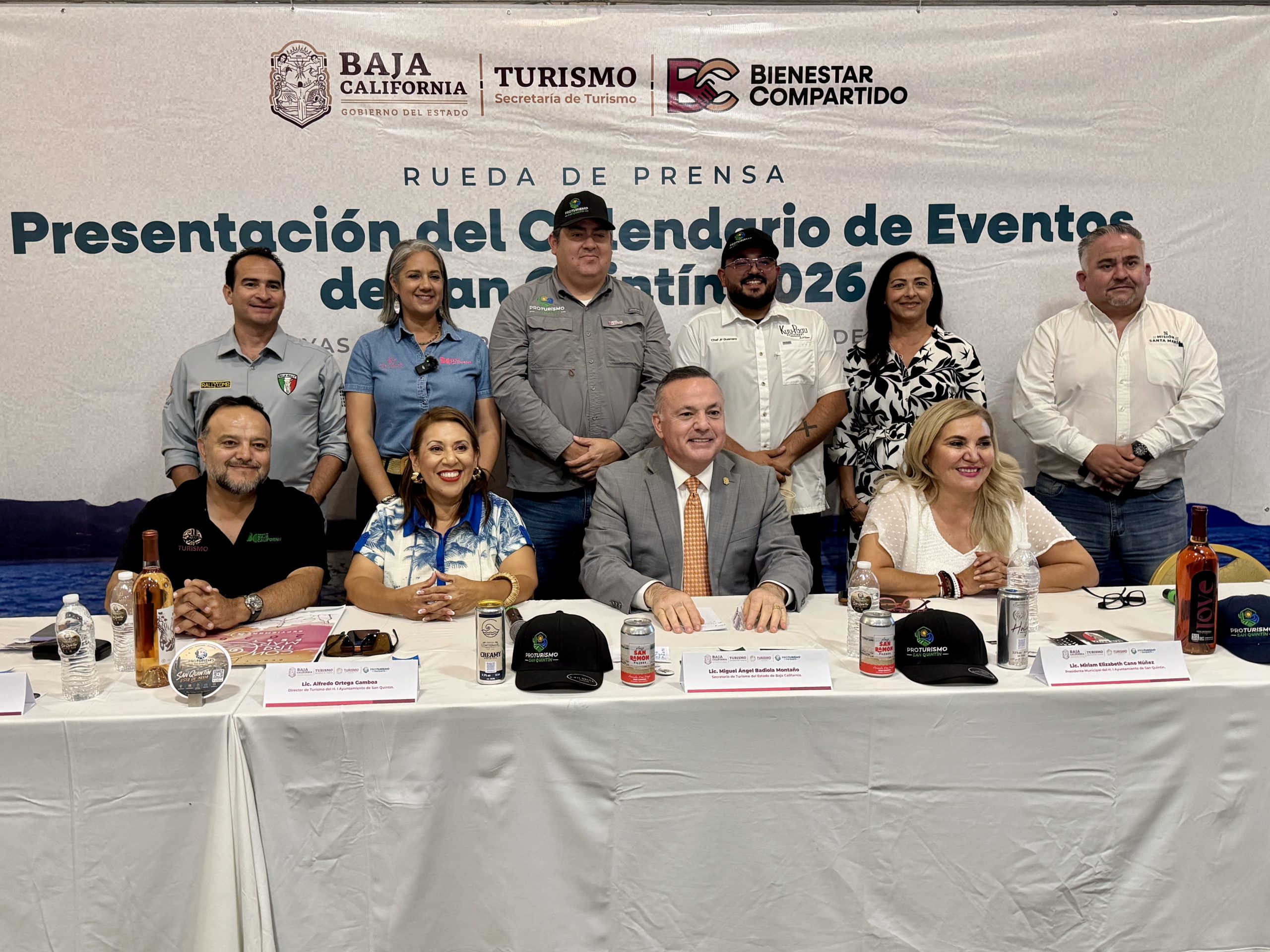 PRESENTAN CALENDARIO DE EVENTOS TURÍSTICOS 2026 PARA SAN QUINTÍN