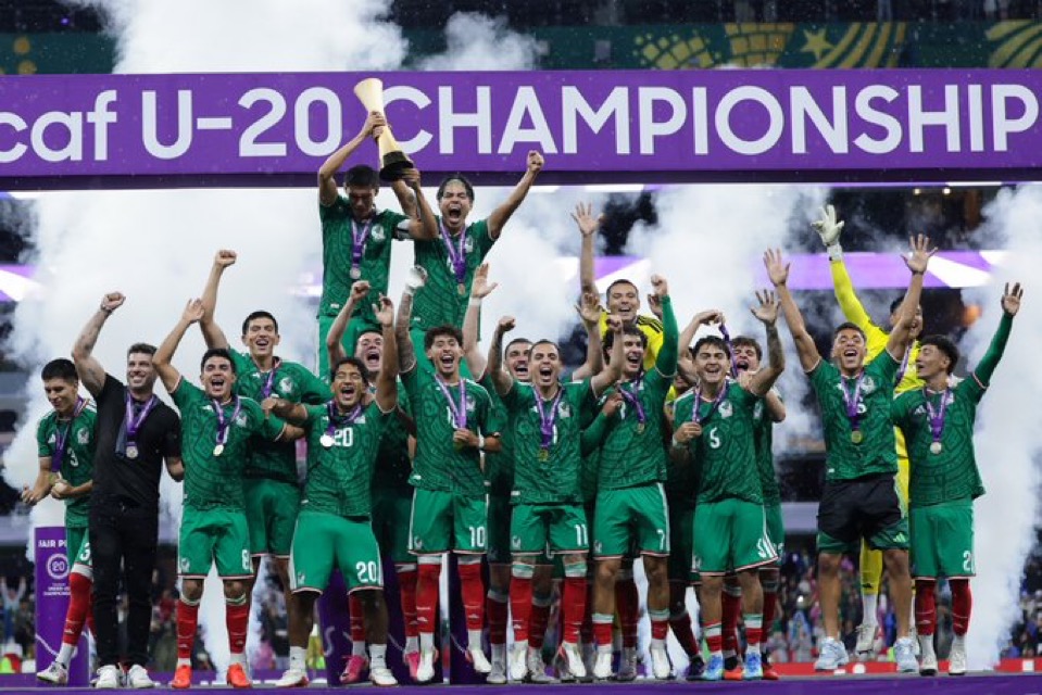 MÉXICO CONQUISTA INVICTO EL PREMUNDIAL SUB-20