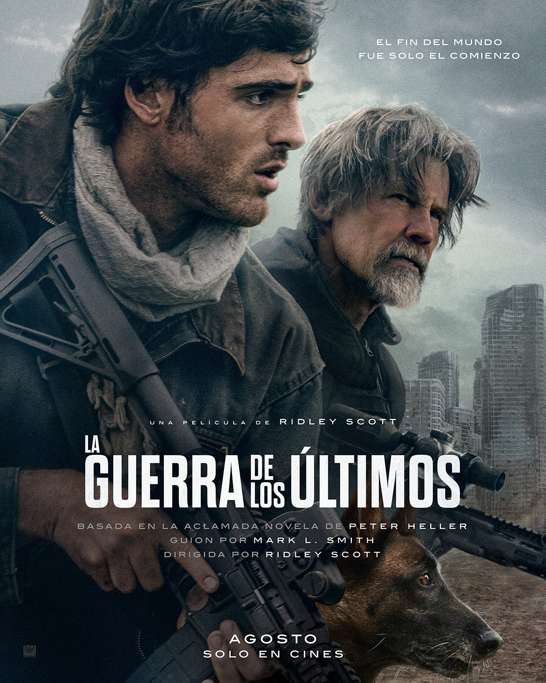 APASIONANTE THRILLER DE “LA GUERRA DE LOS ÚLTIMOS”: RIDLEY SCOTT PRESENTA NUEVO TRÁILER DE PELÍCULA POSTAPOCALÍPTICA
