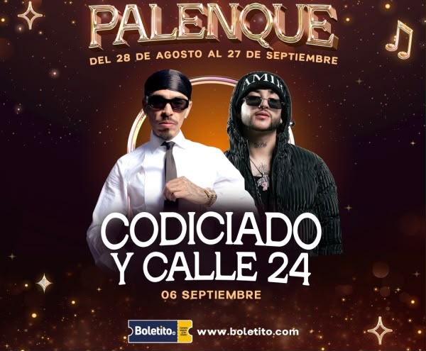 CODICIADO Y CALLE 24 LLEGARÁN AL PALENQUE DE LA FERIA TIJUANA 2026