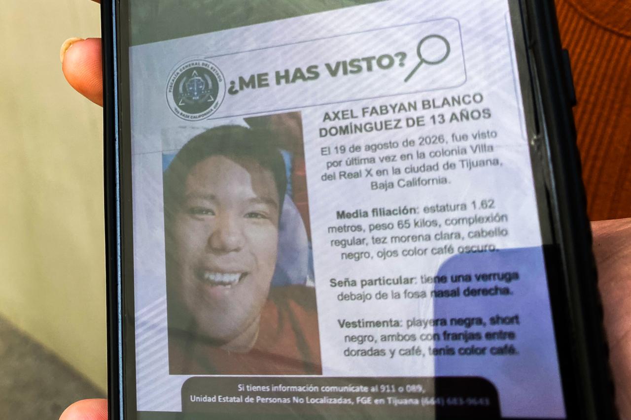 EXIGE CLARIDAD TRAS SER LOCALIZADO SU HIJO DE 13 AÑOS EN TIJUANA