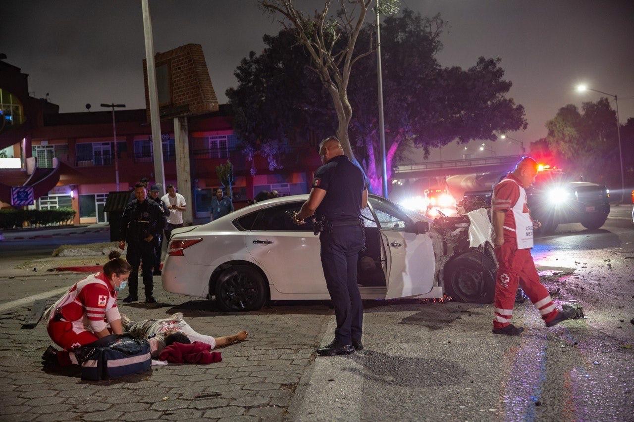 ACCIDENTE EN ZONA RIO DEJA A UN HOMBRE HOSPITALIZADO