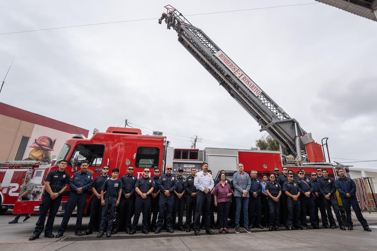 BOMBEROS DE PLAYAS DE ROSARITO SUMAN CUATRO UNIDADES PARA ATENDER EMERGENCIAS