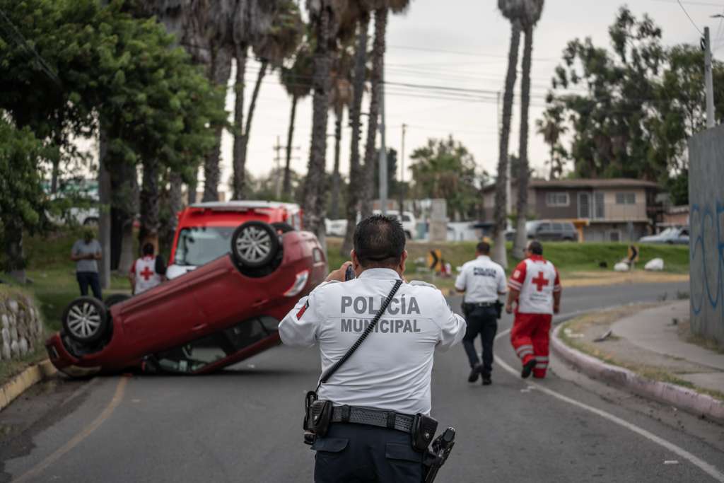 AUTORIDADES INVESTIGAN LAS CAUSAS DEL ACCIDENTE.