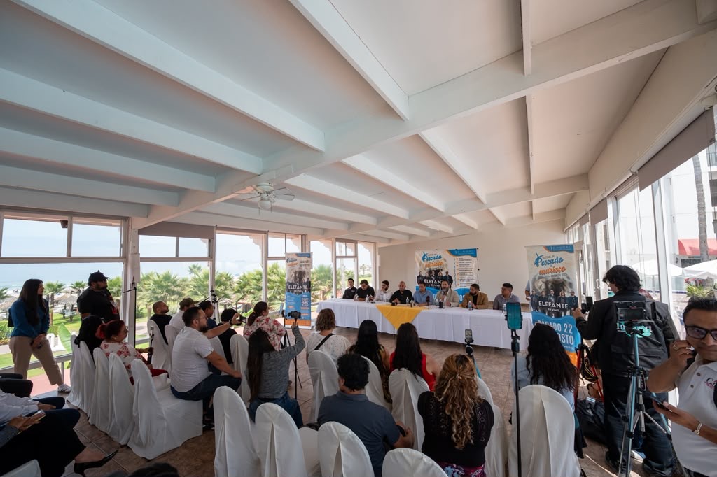 Rueda de prensa del Festival del Pescado y el Marisco en Rosarito.