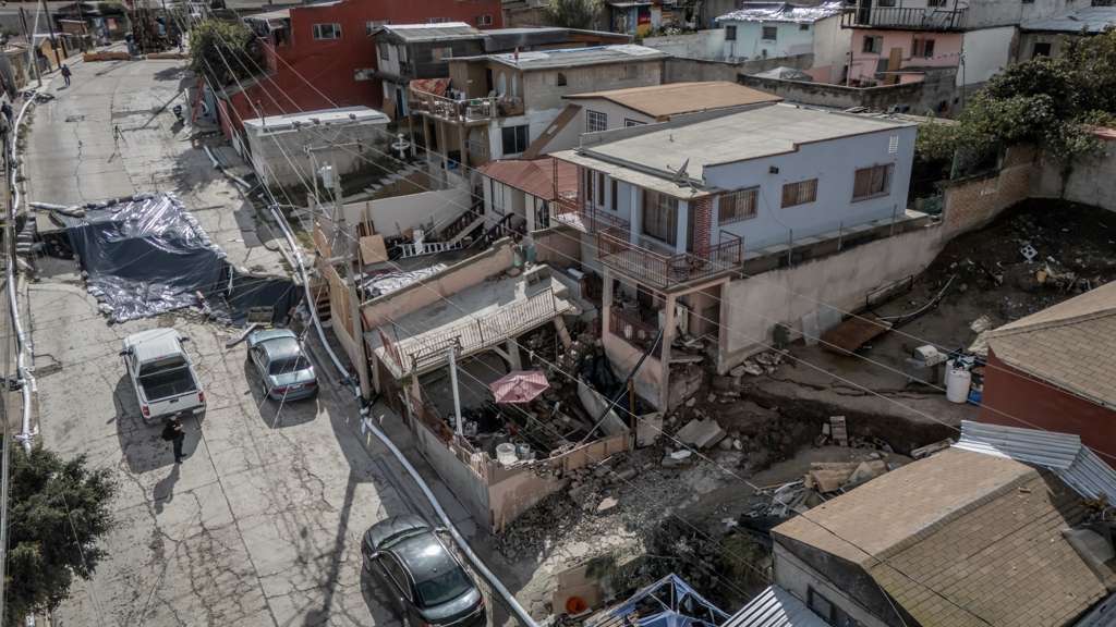 SUBE A 77 EL NÚMERO DE VIVIENDAS EN RIESGO EN SÁNCHEZ TABOADA
