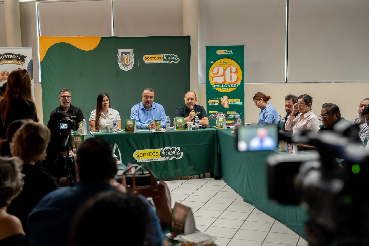 UABC PONE EN MARCHA SU MAGNO SORTEO CON MÁS DE 44 MILLONES DE PESOS EN PREMIOS