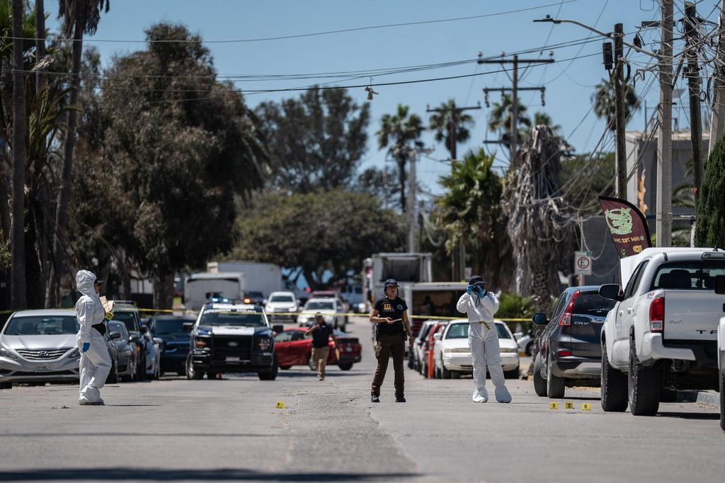 ASESINAN A HOMBRE A UN COSTADO DE PLAZA COMERCIAL EN PLAYAS DE TIJUANA